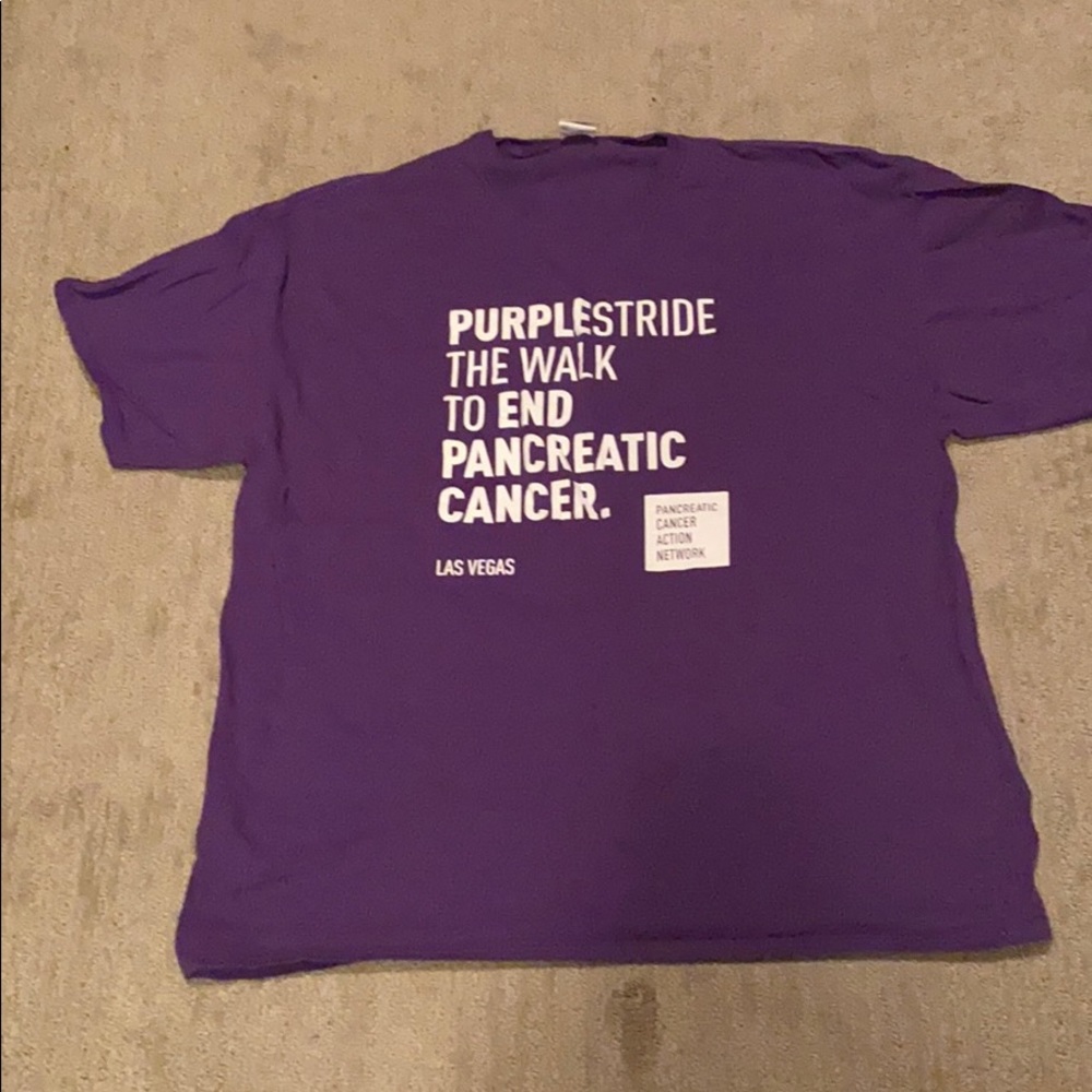 Pancreatic cancer tee